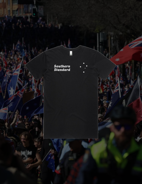 Patriotism Not Racism Tee